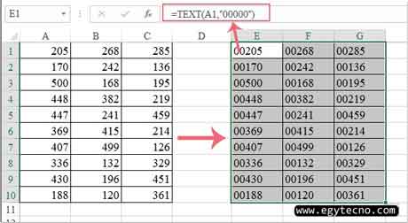 طريقة تحويل الارقام الي حروف 2020, برنامج تحويل الارقام الي حروف في Excel