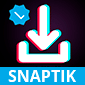برنامج تحميل فيديوهات tik tok SnapTik