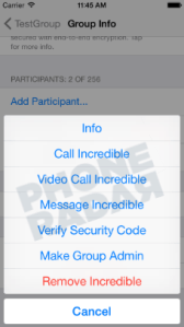 تفعيل مكالمات الفيديو لتطبيق واتساب لهواتف الايفون