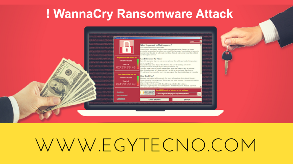 طريقة حماية جهازك من فيروس الفدية WannaCry | فيروس اختراق الجهاز و تشفير الملفات
