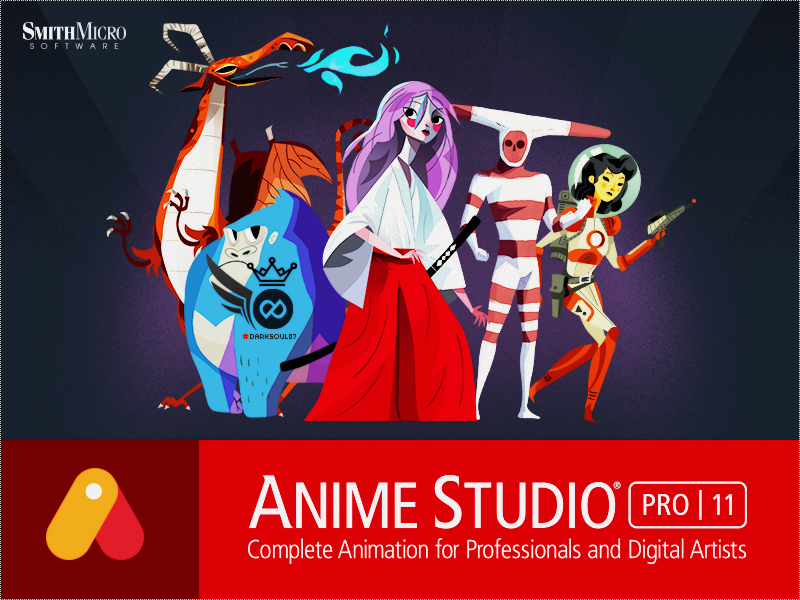 برنامج أنمي ستوديو عملاق الرسوم المتحركة | برنامج Anime studio Pro 11 