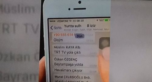 انقلاب تركيا تم تخطيطه في رسائل واتساب