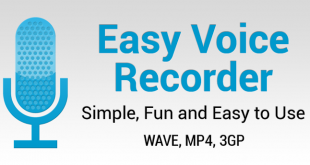 تطبيق Easy Voice Recorder لتسجيل الأصوات على هواتف الاندرويد