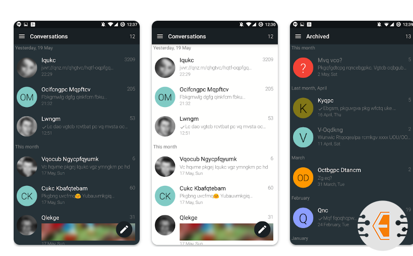 أفضل 12 تطبيق رسائل SMS نصية لهواتف الاندرويد