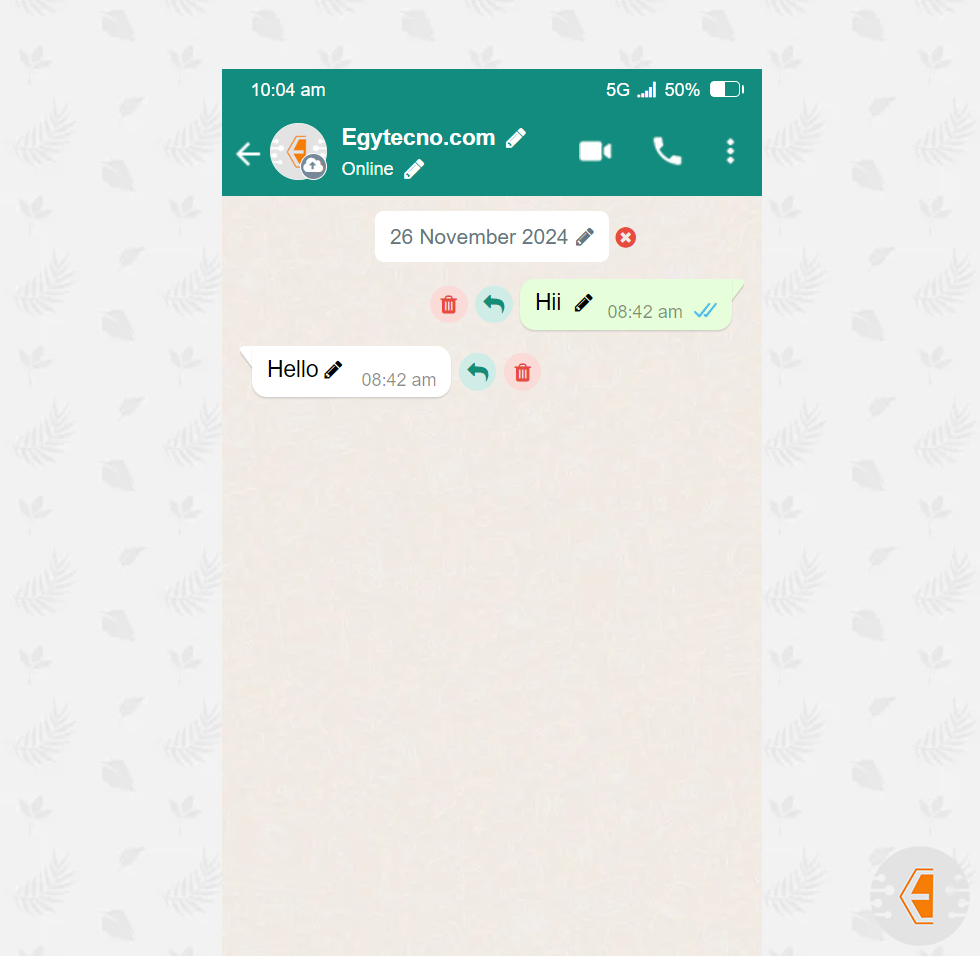 تنزيل برنامج محادثات واتساب فيك للايفون والأندرويد