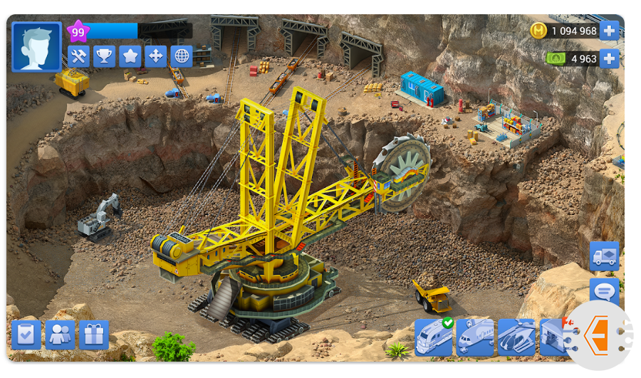 لعبة بناء البيوت Megapolis: بناء مدينة الأحلام