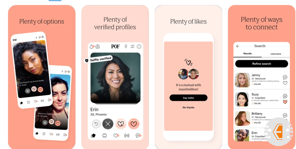 Plenty of Fish (POF) - افضل برامج دردشة مجانية للايفون